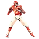 Icon of an American football player