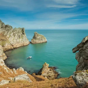 a cove in Dorset