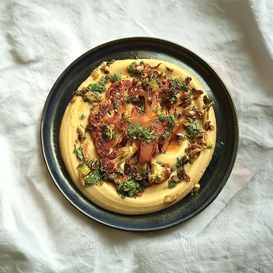 Cauliflower steak & chimichurri