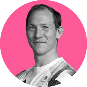 Profile image of Tom Toolis on a pink circle background