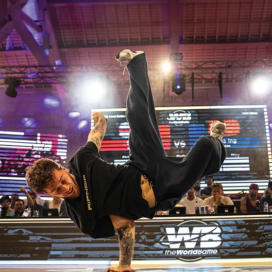 Sam Philips AKA Sam Philips at a breaking tournament