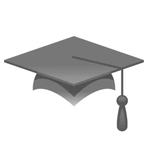 Graduation hat illustration