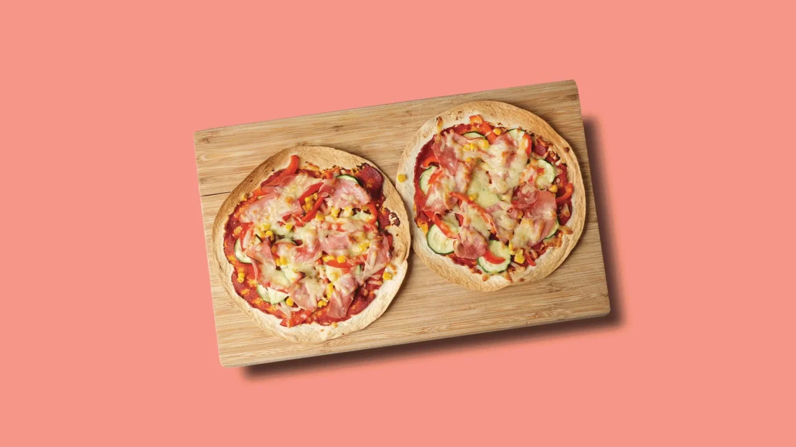 Tortilla pizzas