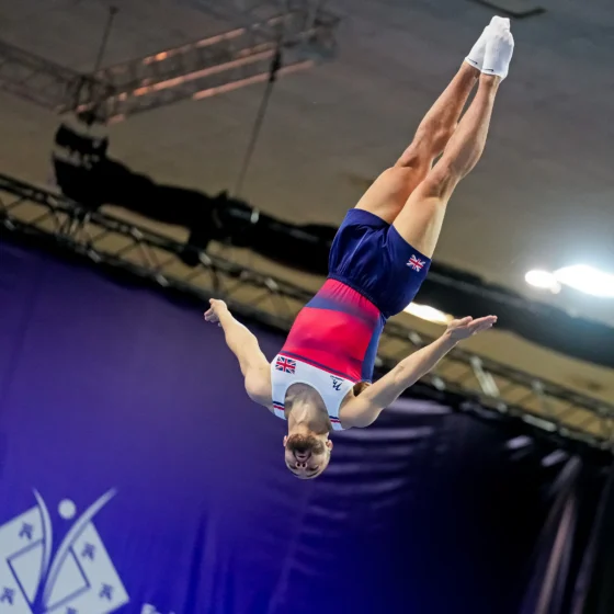 Corey Walkes – the multi-medal winning gymnast