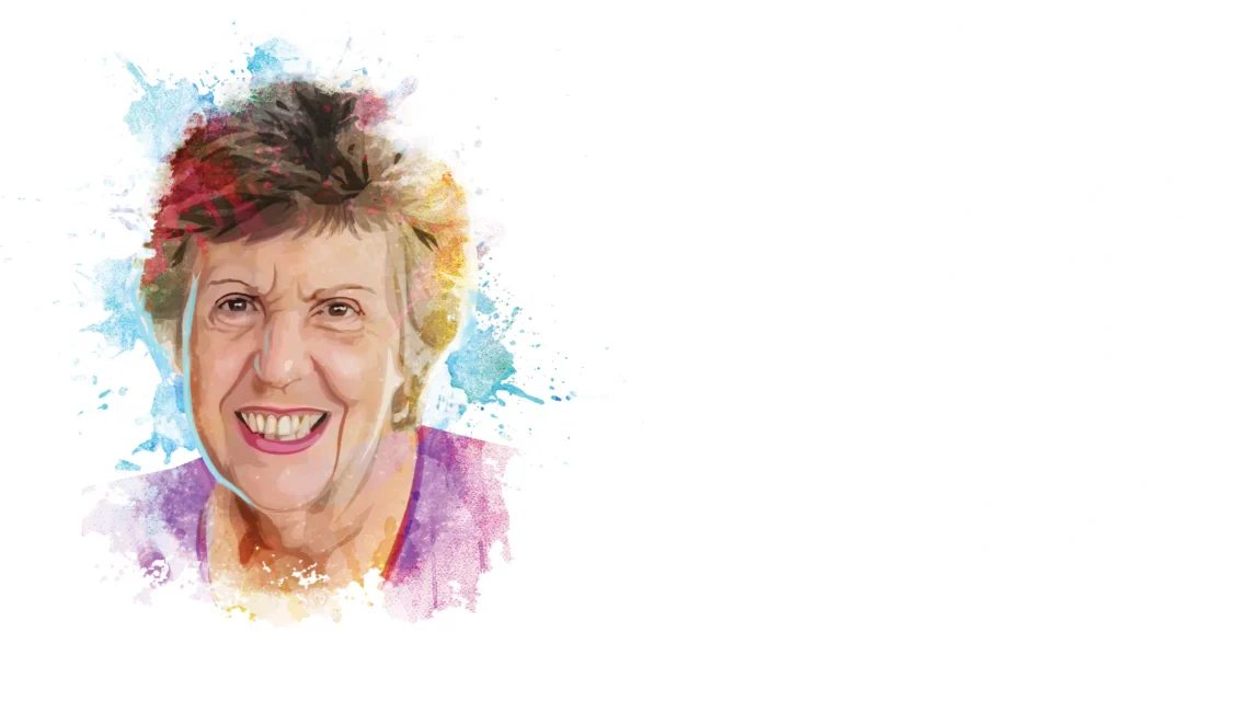 Illustration of Jasmine Flatters by Bill McConkey, currently on the Members Board of Trustees at The Brownlee Foundation