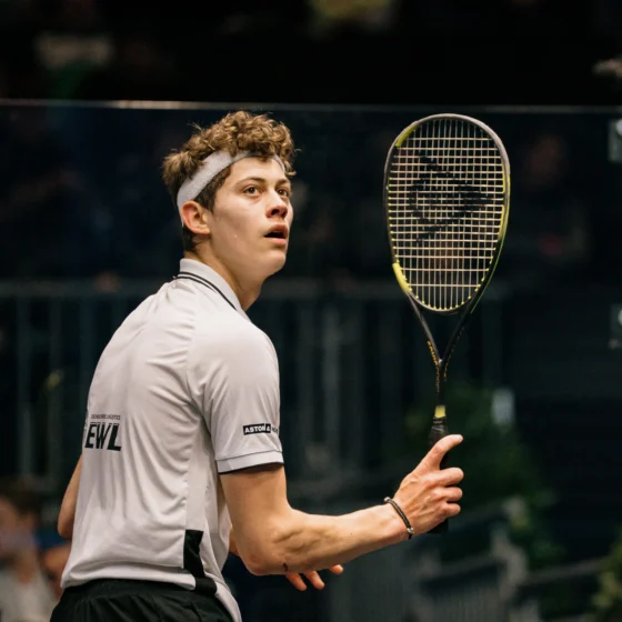 England Squash’s rising PSA World Tour star Jonah Bryant