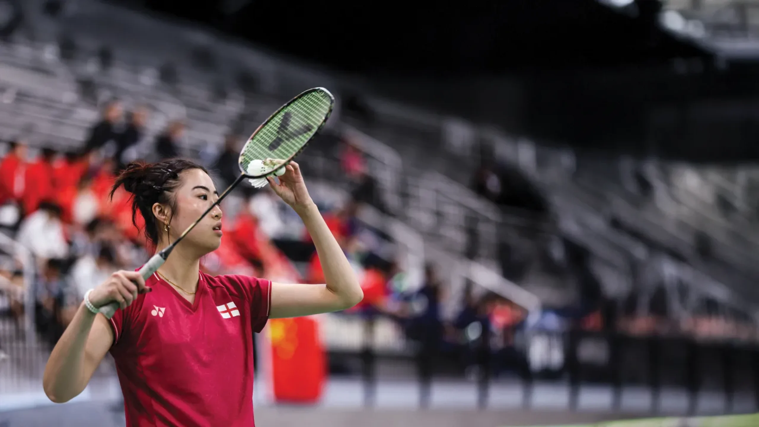 England’s rising badminton start Leona Lee