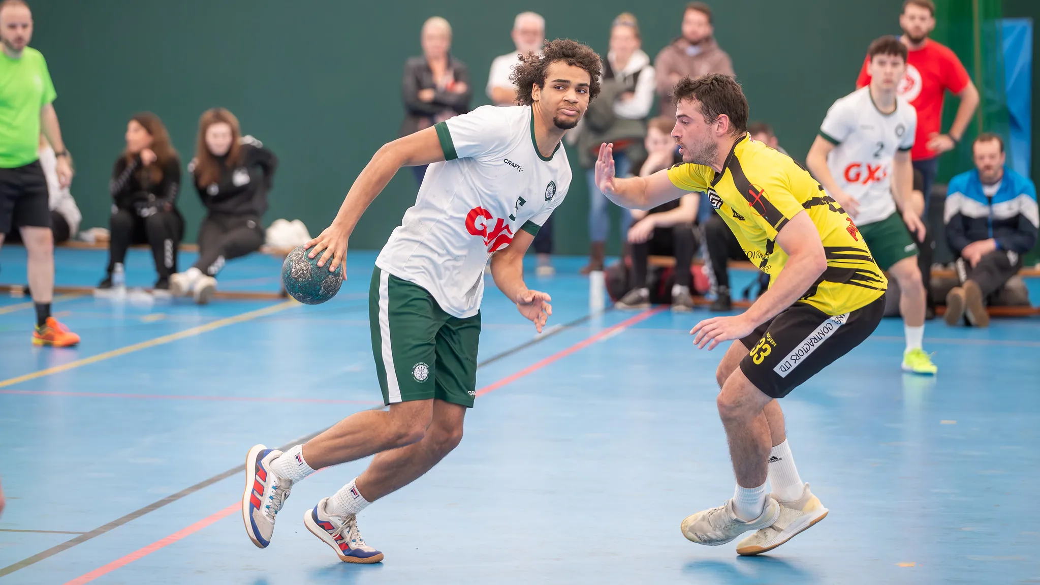 Wendell Ludewig Vieira-competing at a handball tournament