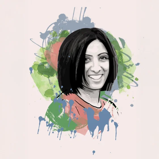 Manjit Birk sports volunteer portrait by Bill McConkey